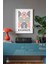 Bauhaus Serisi Beyaz Çerçeveli Poster, Tablo NO:116 2