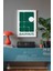 Bauhaus Serisi Beyaz Çerçeveli Poster, Tablo No:85 2