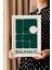 Bauhaus Serisi Beyaz Çerçeveli Poster, Tablo No:85 3