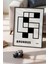 Bauhaus Serisi Siyah Çerçeveli Poster, Tablo No:51 1