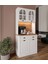 Efes Kahve Köşesi - 93 cm Mdf, LED Aydınlatmalı, Çok Amaçlı Mutfak ve Airfryer Dolabı (Ofis ve Ev) 3