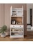 Efes Kahve Köşesi - 93 cm Mdf, LED Aydınlatmalı, Çok Amaçlı Mutfak ve Airfryer Dolabı (Ofis ve Ev) 4