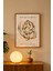 Bohemian Serisi Ahşap Çerçeveli Poster, Tablo NO:108 2