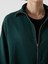 Yeni Sezon Dik Yaka Oversize Kadın Fermuarlı Sweatshirt 3