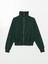 Yeni Sezon Dik Yaka Oversize Kadın Fermuarlı Sweatshirt 5