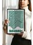 Bauhaus Serisi Siyah Çerçeveli Poster, Tablo No:68 3