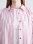 Yeni Sezon Çizgili Oversize Poplin Kadın Gömlek 3