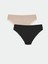 Yeni Sezon Dantel Detaylı Bikini Külot 2'li 3