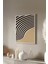 Bauhaus Serisi Beyaz Çerçeveli Poster, Tablo No:66 1