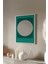Bauhaus Serisi Beyaz Çerçeveli Poster, Tablo No:79 1