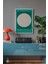 Bauhaus Serisi Beyaz Çerçeveli Poster, Tablo No:79 2