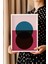 Bauhaus Serisi Beyaz Çerçeveli Poster, Tablo No:73 3