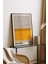 Bauhaus Serisi Siyah Çerçeveli Poster, Tablo No:23 4