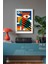 Bauhaus Serisi Beyaz Çerçeveli Poster, Tablo No:1 2
