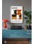 Bauhaus Serisi Beyaz Çerçeveli Poster, Tablo No:90 2