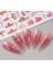 Blossom Pembe Tırnak Süsleme Stickerı Tırnak Süsü Nail Art Süslemeleri 2