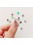 10 Adet Parlak Mini Güller Tırnak Süsleme Taşları Tırnak Süsü Tırnak Charmı Nail Art Süslemeleri 2