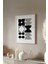 Bauhaus Serisi Beyaz Çerçeveli Poster, Tablo NO:108 1