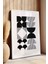 Bauhaus Serisi Beyaz Çerçeveli Poster, Tablo NO:108 4