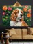 Uysal Görünümlü Cocker Spaniel Köpeği Dekoratif Kanvas - Mdf Ahşap Tablo 3