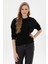 Kadın Siyah Sweatshirt 50313565-VR046 1