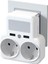 Is Beauty WL09 Akıllı Çoklu Duvar Prizi, 2 Ac + 2 USB Çıkışlı, Telefon Tutuculu,smart Gece Lambalı, 4000W Güç Kapasiteli, Eu, Priz Üstü Şarj, 750°C'YE Kadar Yangına Dayanıklı Malzeme, Beyaz 1