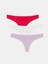 Yeni Sezon Düz Tanga Külot 3'lü 1