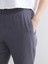 Yeni Sezon Beli Lastikli Dokulu Kadın Pantolon 3