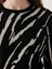 Yeni Sezon Bisiklet Yaka Desenli Kadın Triko Kazak 4