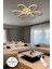 Sayra Eskitme (60CM) Kumandalı 3 Renk Modern Plafonyer LED Avize 4