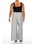 Plus Size Wide-Leg Pantolon 5