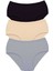 3 Adet Tutku Kadın Yüksek Bel Bato Kalın Lastik Külot S4 1