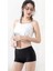 3 Adet Kadın Dikişsiz Görünmez Iz Yapmaz Mini Şort Boxer Siyah 8