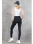 Kadın İnce Şerit Detay Tayt 2