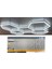 CT-9082 Anzer 240W LED Lineer Hexagon Showroom Armatür Beyaz Işık 6400K Dekoratif Tavan Aydınlatma 8