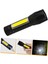 Ct-8024 Flaşlı Polis Cep Led El Feneri Taşınabilir Şarjlı Usb-C 3 Fonksiyonlu Işık Lamba 10