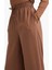 Wide Leg Yüksek Bel Keten Karışımlı Pantolon E0127AX25AU 5