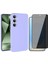 Samsung Galaxy S24 FE Uyumlu Kılıf Zore Mara Lansman Kapak + Privacy Hayalet Cam Ekran Koruyucu 1