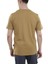 Erkek Tişört - Pamuklu Spor Tişört - Lucid - Camel (600616) 2