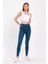 Kadın Tırnaklı Taşlamalı Jeans 1