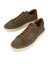 , Erkek Hakiki Deri Sneaker 1531026ZH182 Haki 8