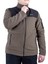 Outdoor Polar Ceket Haki - Sıcak Tutan Polar - Softshell Omuz - Fermuarlı Cep 3