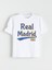 Yeni Sezon Bisiklet Yaka Real Madrid Baskılı Erkek Çocuk Tişört 1