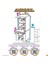 Öykü Mutfak ve Banyo Dolabı Fırın / Mikrodalga Dolabı Çok Amaçlı Tek Çekmece 4 Kapaklı 60X195X48 cm 2