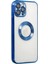 CPT05 iPhone 13 Pro Max Kılıf Slot Silikon - Mavi 3