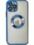 CPT05 iPhone 13 Pro Max Kılıf Slot Silikon - Mavi 4