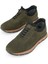 , Erkek Hakiki Deri Sneaker 1531037Z24112 Haki 5