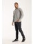 Polo Uzun Kol Gri Regular Fit 1