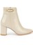 , Kadın Topuklu Bot 1531044Z4010 Bej 1