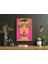 Sarışın Kız Pembe Sakız Pop Art -Ahşap Mdf Tablo 3